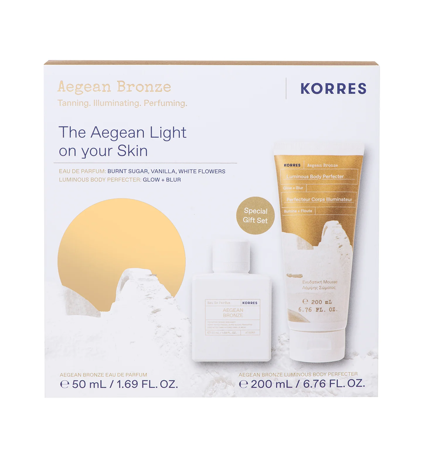 Aegean Bronze Eau de Parfum + Luminous Body Perfecter ($101 Value) - Image 3