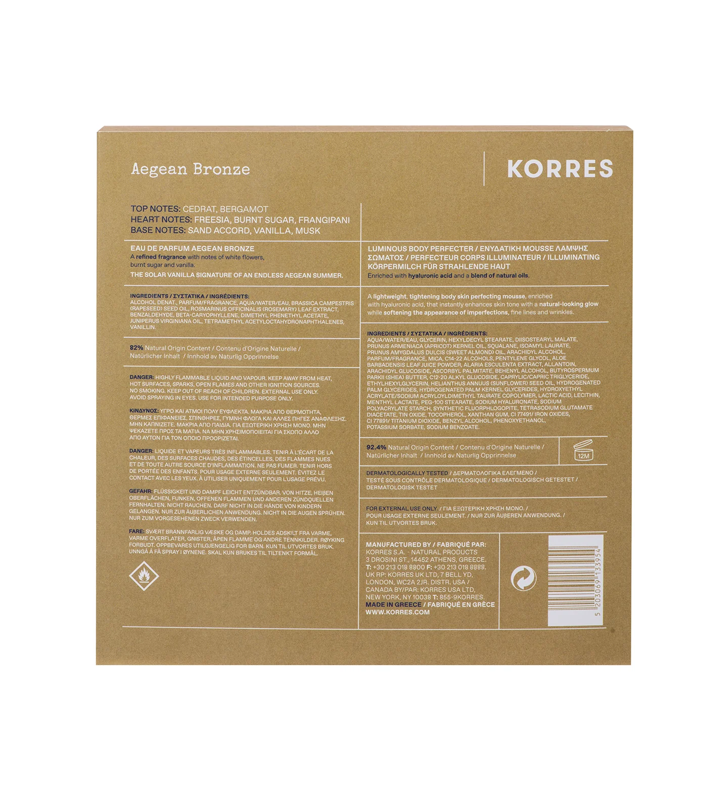 Aegean Bronze Eau de Parfum + Luminous Body Perfecter ($101 Value) - Image 4