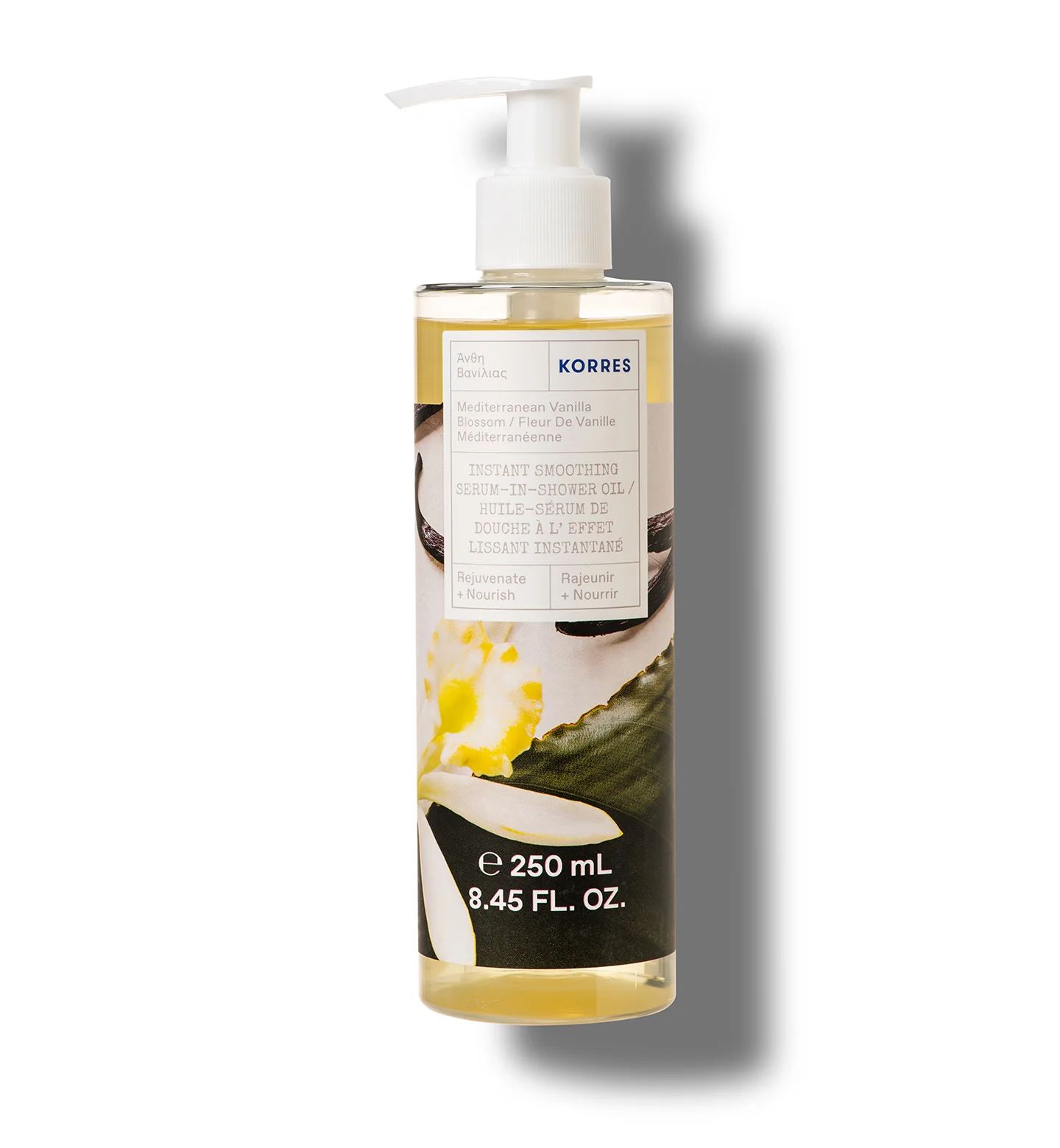 Instant Smoothing Serum-In-Shower Oil Mediterranean Vanilla Blossom