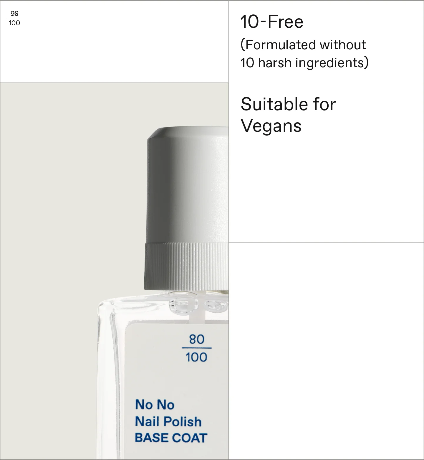 No No Nail Polish Base Coat - Image 4