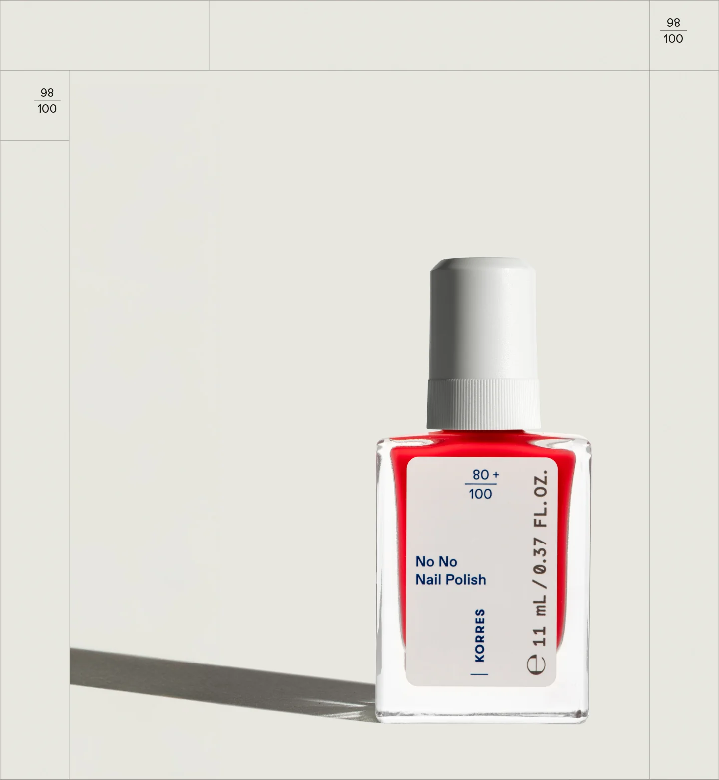 No No Nail Polish True Coral
